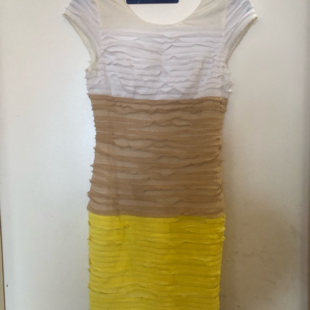 Bebe yellow Dress